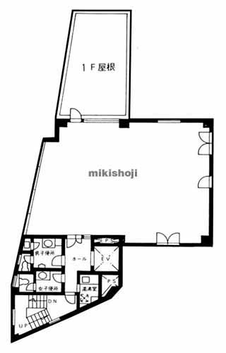 ルート高輪ビル 平面1