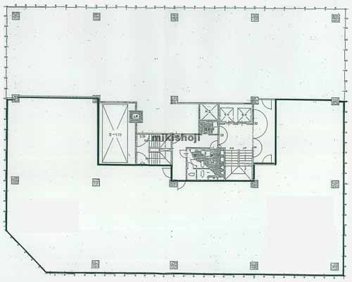 信濃町・南元町のトーシン信濃町駅前ビル(オフィスコオフィス信濃町) 平面1