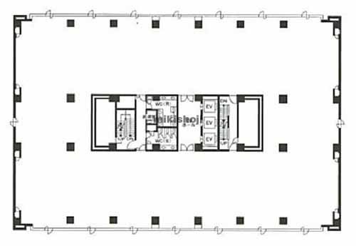南大井のイーストスクエア大森 平面1