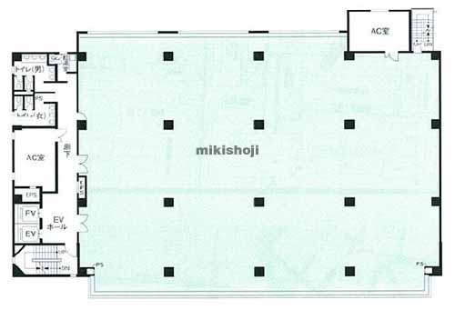 東陽の三井ウッディビル 平面1