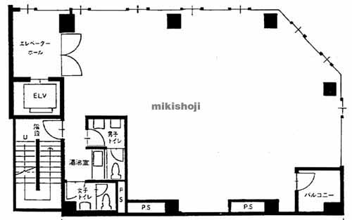 築地のＳｈｉｎｔｏ銀座ビル 平面1