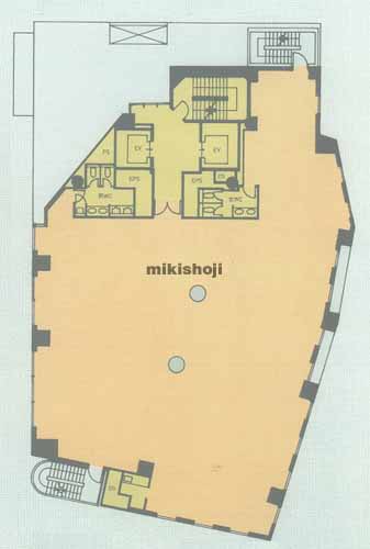 西早稲田の高田馬場アクセスビル 平面1
