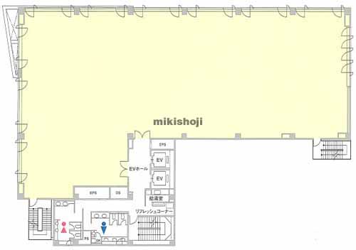 大塚・音羽の住友不動産音羽ビル 平面1