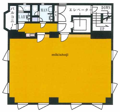 西巣鴨・巣鴨・駒込のランドマークビル 平面1