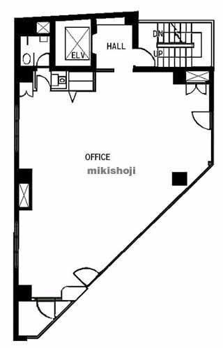 麹町サンライズビル 平面1