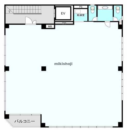 西巣鴨・巣鴨・駒込の第３グロビスビル 平面1
