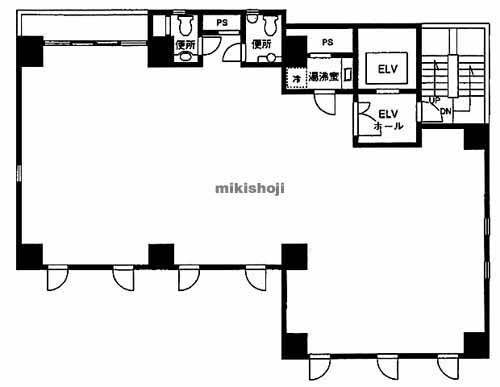 ＭＳ日本橋ビル 平面1