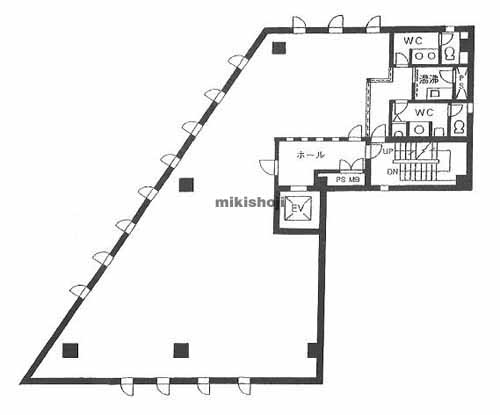 ＡＫＡＳＡＫＡ　ＳＵＧＡＩ　ＢＬＤＧ． 平面1