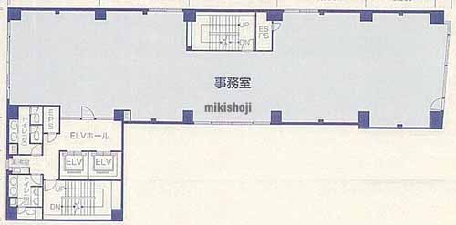 麹町のフロンティア麹町 平面1