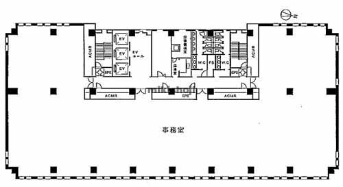 笹塚のＪＭＦビル笹塚０１ 平面1