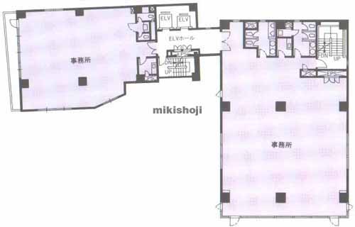 本郷のコア本郷ビル 平面1