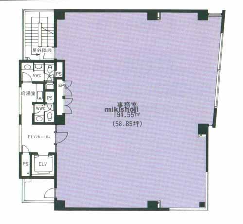 麹町スカイフィールド 平面1