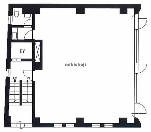 戸越・平塚・仲伸の中延ビル 平面1