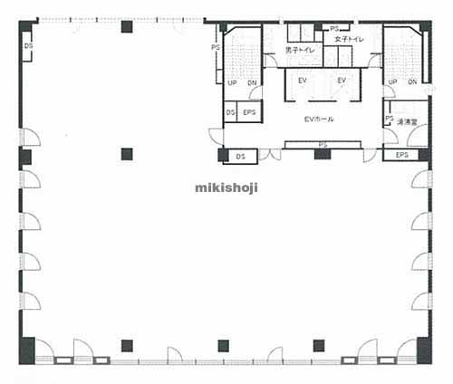 麹町のキューブワン麹町 平面1