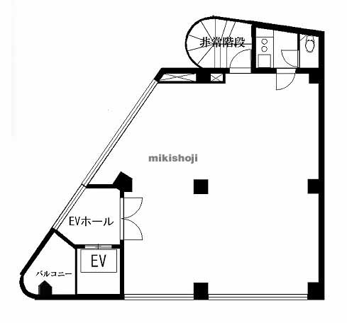 神田小川町の小川町ＫＳビル 平面1