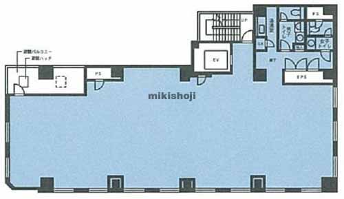 神田錦町・一ツ橋の藤和神田錦町ビル 平面1