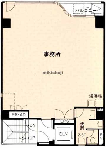 石川第二ＬＫビル 平面1
