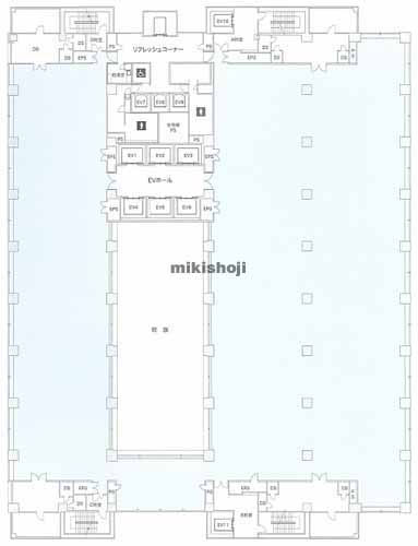 立花・東向島・堤通のリバーサイド隅田セントラルタワー 平面1