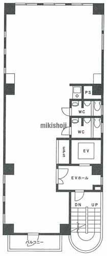 高田馬場のＭＦビル 平面1