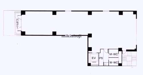 ザイマックス神谷町ビル 平面1