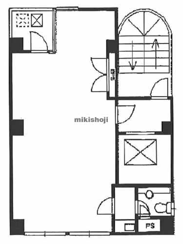 東神田のメビュウス髙島 平面1