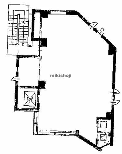 西麻布の西麻布ＳＤビル 平面1