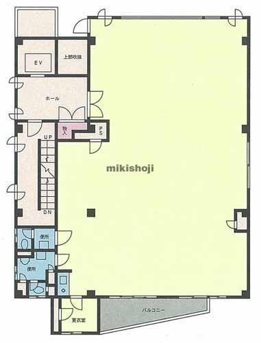 中央・本町・弥生町・南台のユニオン岡村ビル 平面1