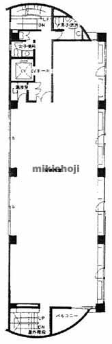 ジニアスビル 平面1