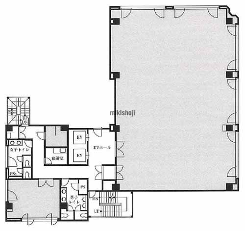 芝大門の芝大門１１６ビル 平面1