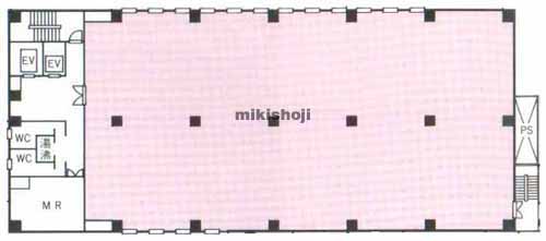 新川の東京ダイヤビルディング２号館 平面1