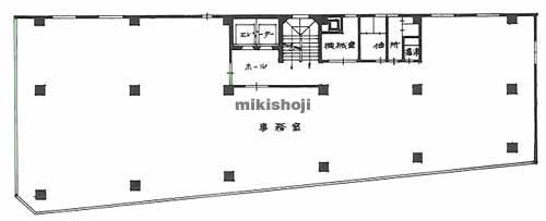 千駄ヶ谷のダヴィンチ千駄ヶ谷 平面1