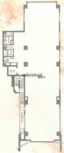 恵比寿のｅｂｉｓｕ４２２ 平面1