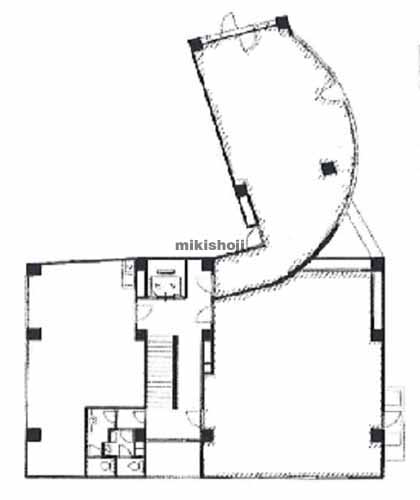 恵比寿のクオーレエビス 平面1