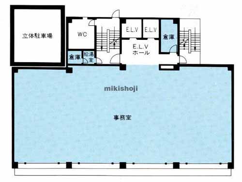 南大井のＤＡＩＴＯ　ＢＵＩＬＤＩＮＧ 平面1