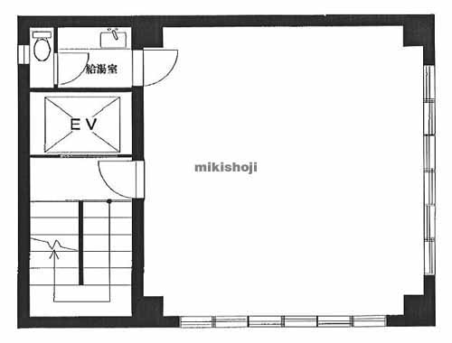 入船・新富の京橋プリズムビル 平面1