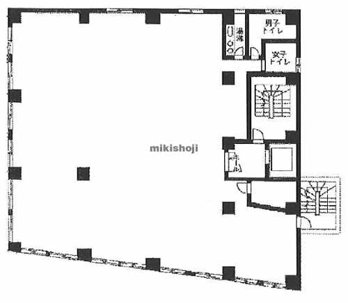 芝大門の富士ビル 平面1