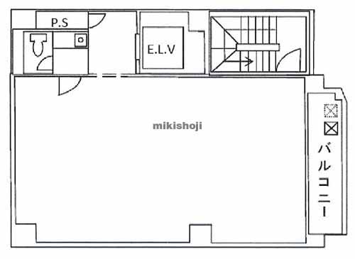 恵比寿西のウィンド恵比寿ビル 平面1