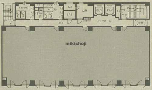 日本橋本町の繊維会館 平面1