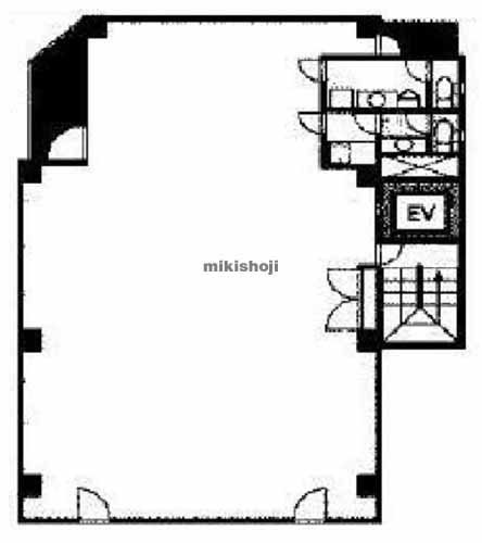 神宮前の第２５ＳＹビル 平面1