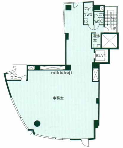 住吉町・富久町のサウスタワー 平面1