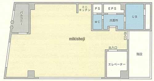 道玄坂のホマレヤビル 平面1