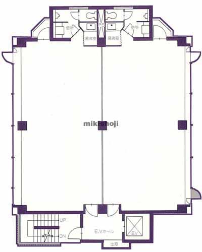 倉島渋谷ビル 平面1