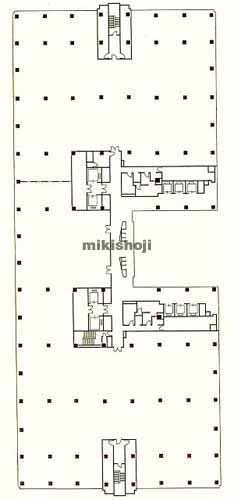 豊洲・枝川・青海・有明のＴＦＴビル西館 平面1