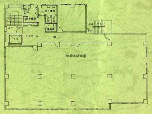 三田のいちご聖坂ビル 平面1