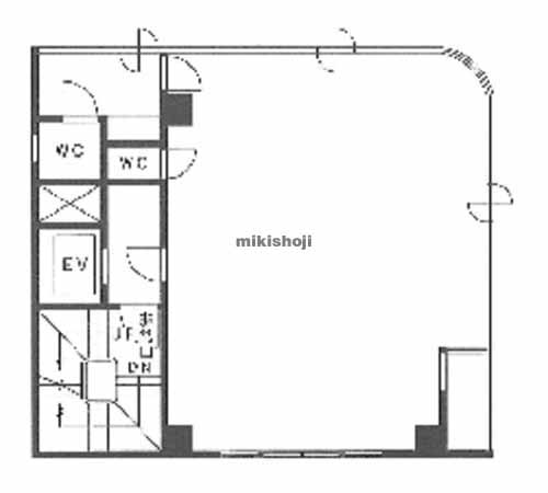 ＴＨＥ　ＣＯＲＮＥＲ　日本橋　ｅａｓｔ 平面1