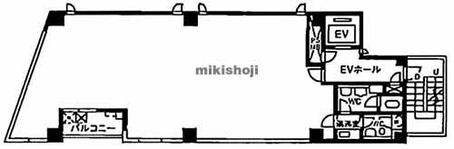 日本橋末広ビル 平面1