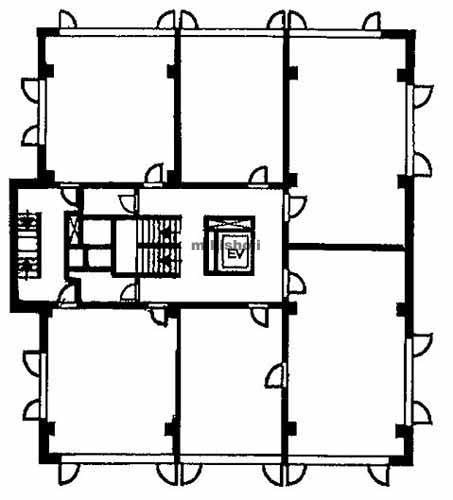 新代々木ビル 平面1