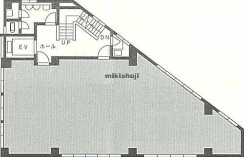 日本橋小綱町・蛎殻町の日本橋白馬ビル 平面1