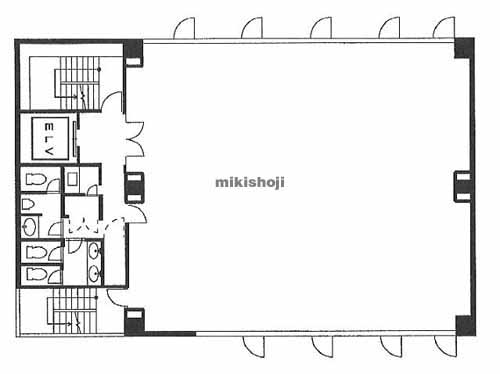 山崎共同ビル 平面1