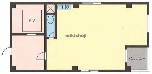 亀田ビル 平面1